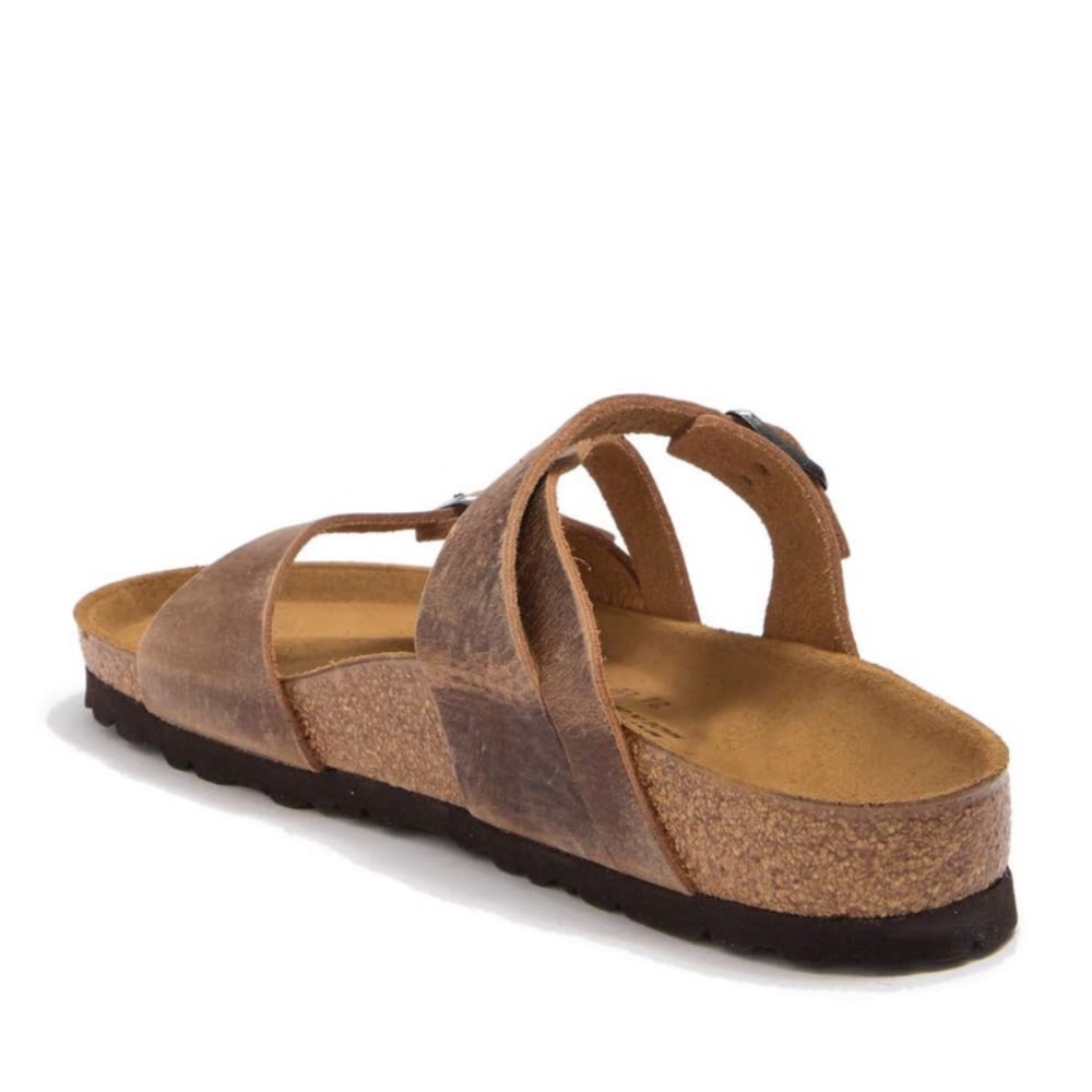 Birkenstock Tabacco leather sz 41(10-10.5) - Picture 4 of 7